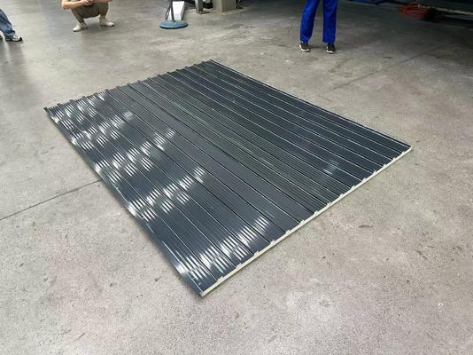 1000mm Lebar PU Sandwich Panel Atap Pilihan Ideal untuk Waterproof dan tahan lama