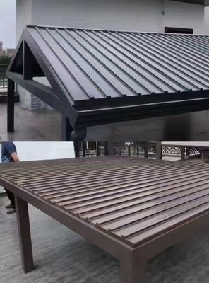 1000mm Lebar PU Sandwich Panel Atap Pilihan Ideal untuk Waterproof dan tahan lama
