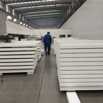 Panel Sandwich Ruang Bersih Tahan Api dan Tahan Air dengan Ketebalan yang Dapat Disesuaikan untuk Lingkungan Kebersihan Tinggi