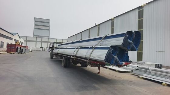 Talang Logam Bergelombang Kapasitas Beban Tinggi dengan Baja Galvanis dan Panjang Kustom Hingga 6000mm