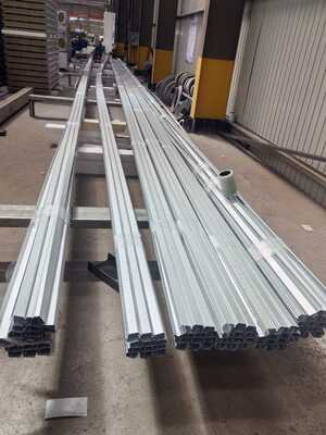 Panel sandwich wol batuan panel dinding clean room panel clean room modular pelapis dinding cleanroom