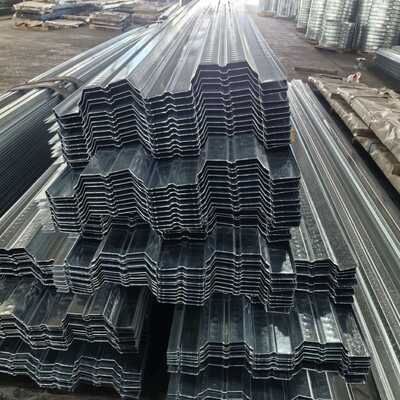 Customizable up to 12 Meters Corrugated Metal Decking with High Corrosion Resistance and 500 Kg/m² Load Capacity